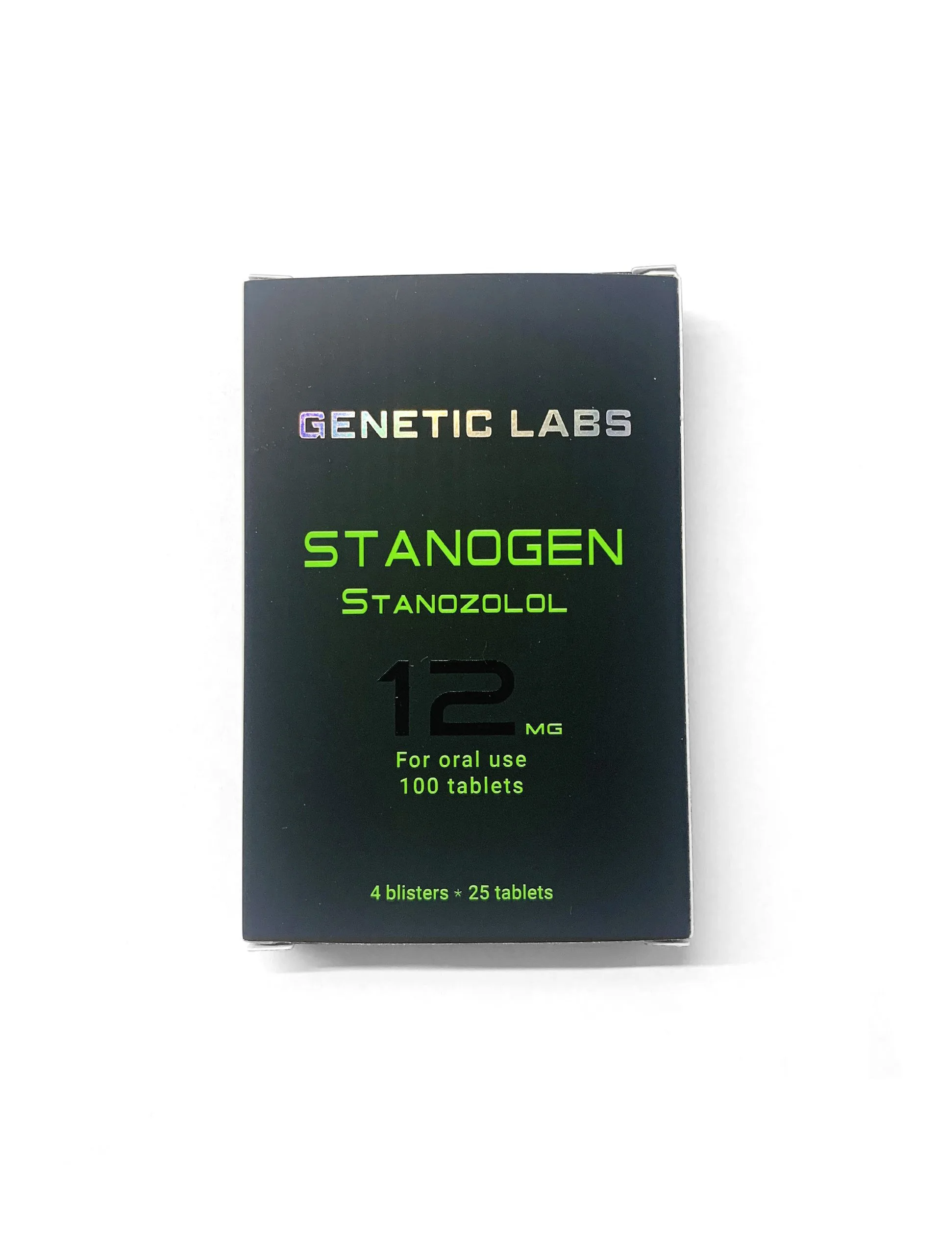 Stanogen 100tab/12mg Stanozolol – Genetic Labs