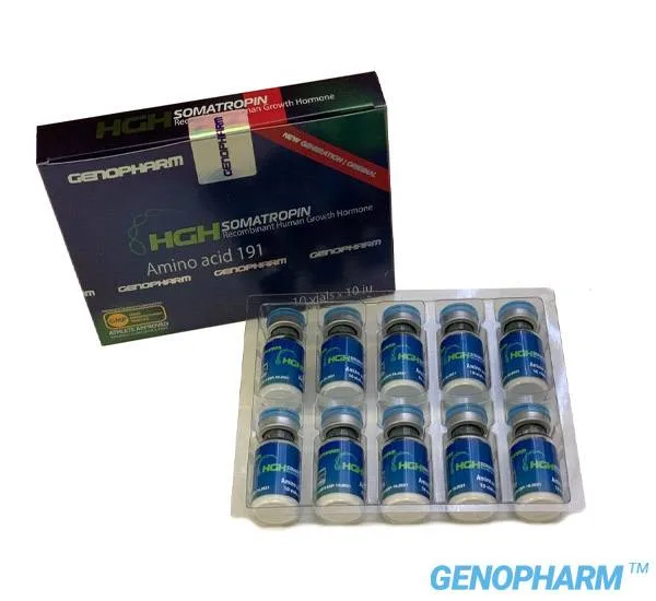 HGH Somatropin Amino Acid 191 10 IU Genopharm – Genopharm